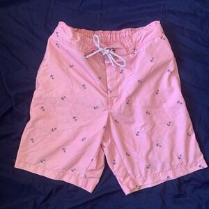 St John's Bay Swim Trunks Men's Size Medium Pink
